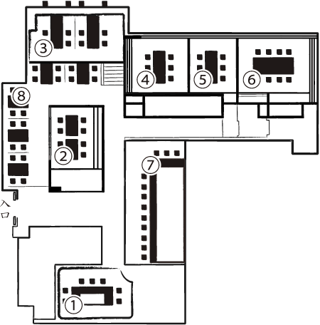 店内案内図