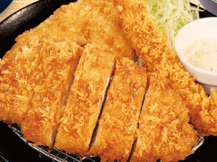 【海老セール】ロースかつ&アジフライ(1枚)定食+海老フライ1尾