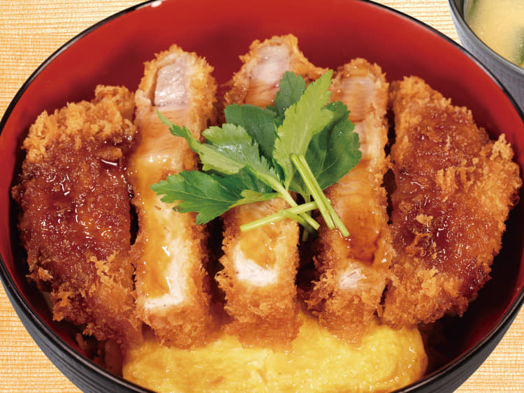 “超厚”リブロースand玉子のタレかつ丼