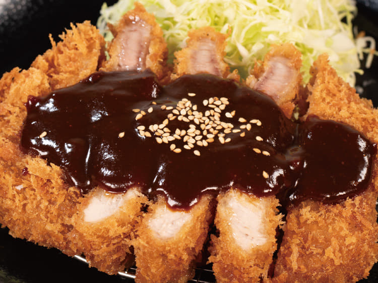 超厚切りリブ味噌ロースかつ定食