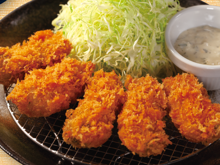 カキフライ(5個)定食