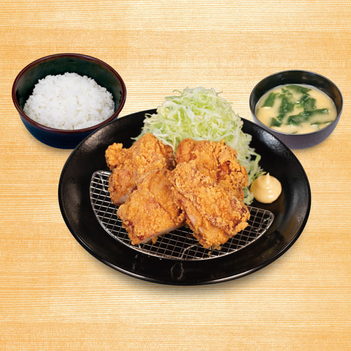 大判唐揚げ定食