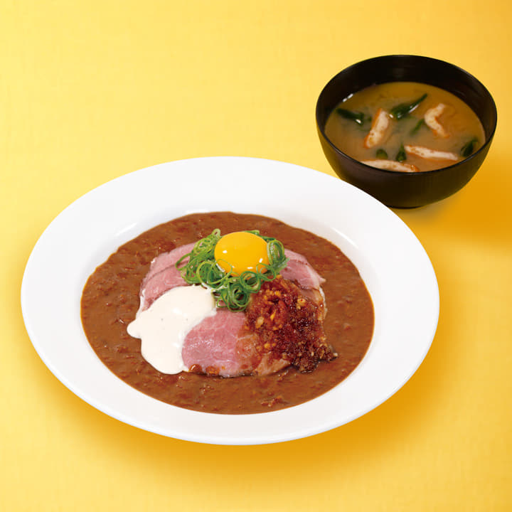 松屋オリジナルソースローストビーフ創業ビーフカレー