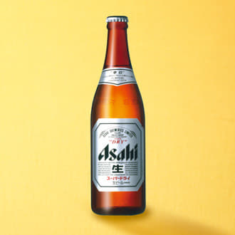 ビール中瓶（アサヒスーパードライ）