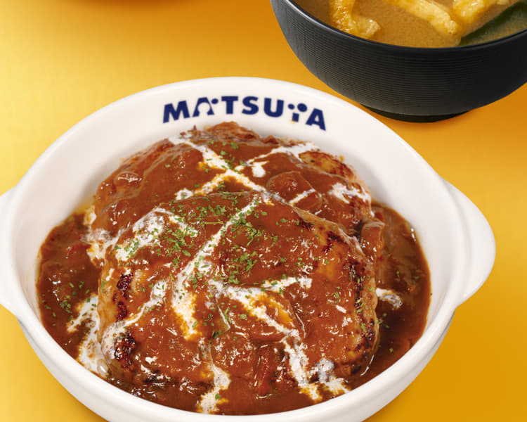 ブラウンソースハンバーグ生野菜セット