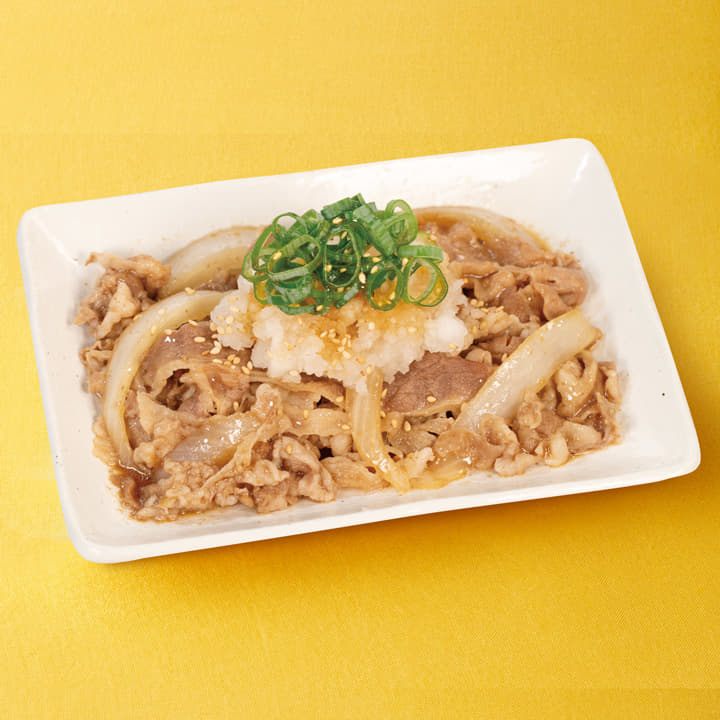 鬼おろしポン酢牛皿