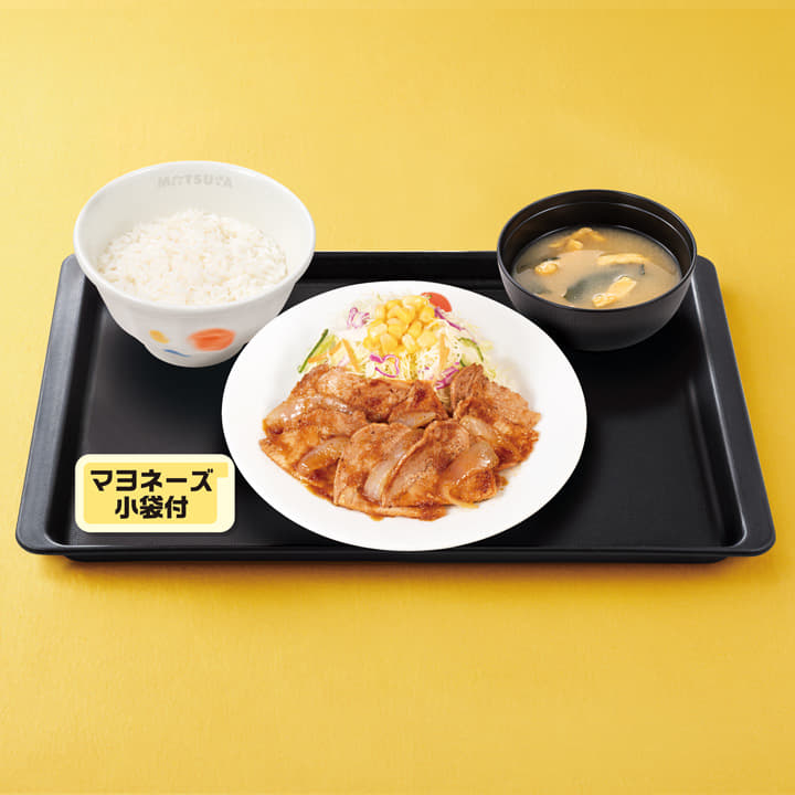 生姜焼き定食