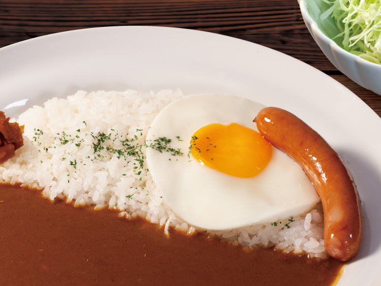 【マイカレー】ソーセージエッグカレー