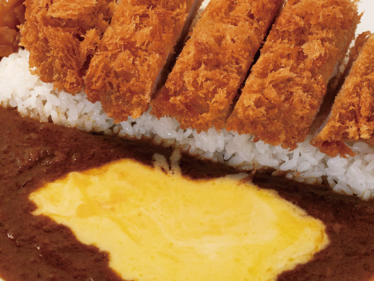 ロースかつ欧風ビーフカレー トッピングチーズ
