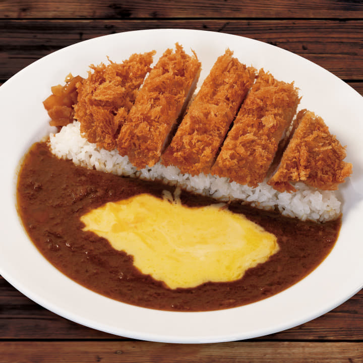ロースかつ欧風ビーフカレー　トッピングチーズ