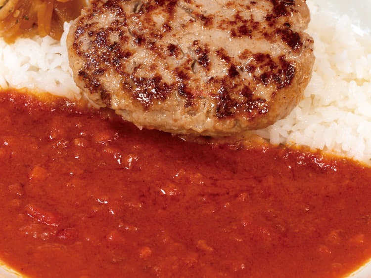 ネオトマトハンバーグカレー