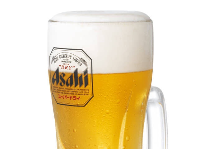 アサヒスーパードライ　生ビール（中）410ml