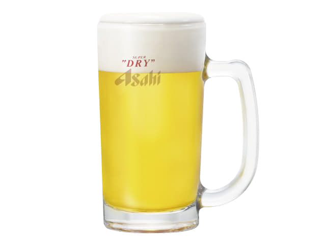 アサヒスーパードライ　生ビール（中）